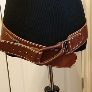 Vintage 90's Genuine Saddle Leather Belt